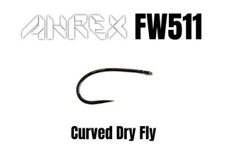 AHREX - FW511 - Curved Dry Fly Hook