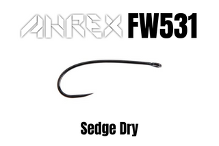 AHREX - FW531 - Sedge Dry Fly Hook