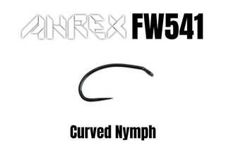 AHREX - FW541 - Curved Nymph Hook
