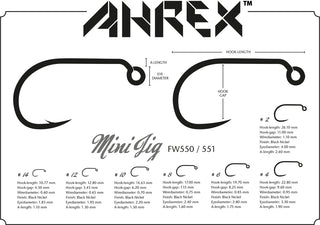 AHREX - FW551 - Mini Jig Hook