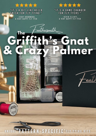 Feathersmith - Griffith's Bling Gnat & Crazy Palmer - Fly Tying Kit