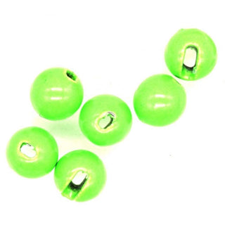 Fluoro Green Slotted Tungsten Beads - Semperfli