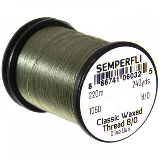 Semperfli Classic Waxed Thread 8/0