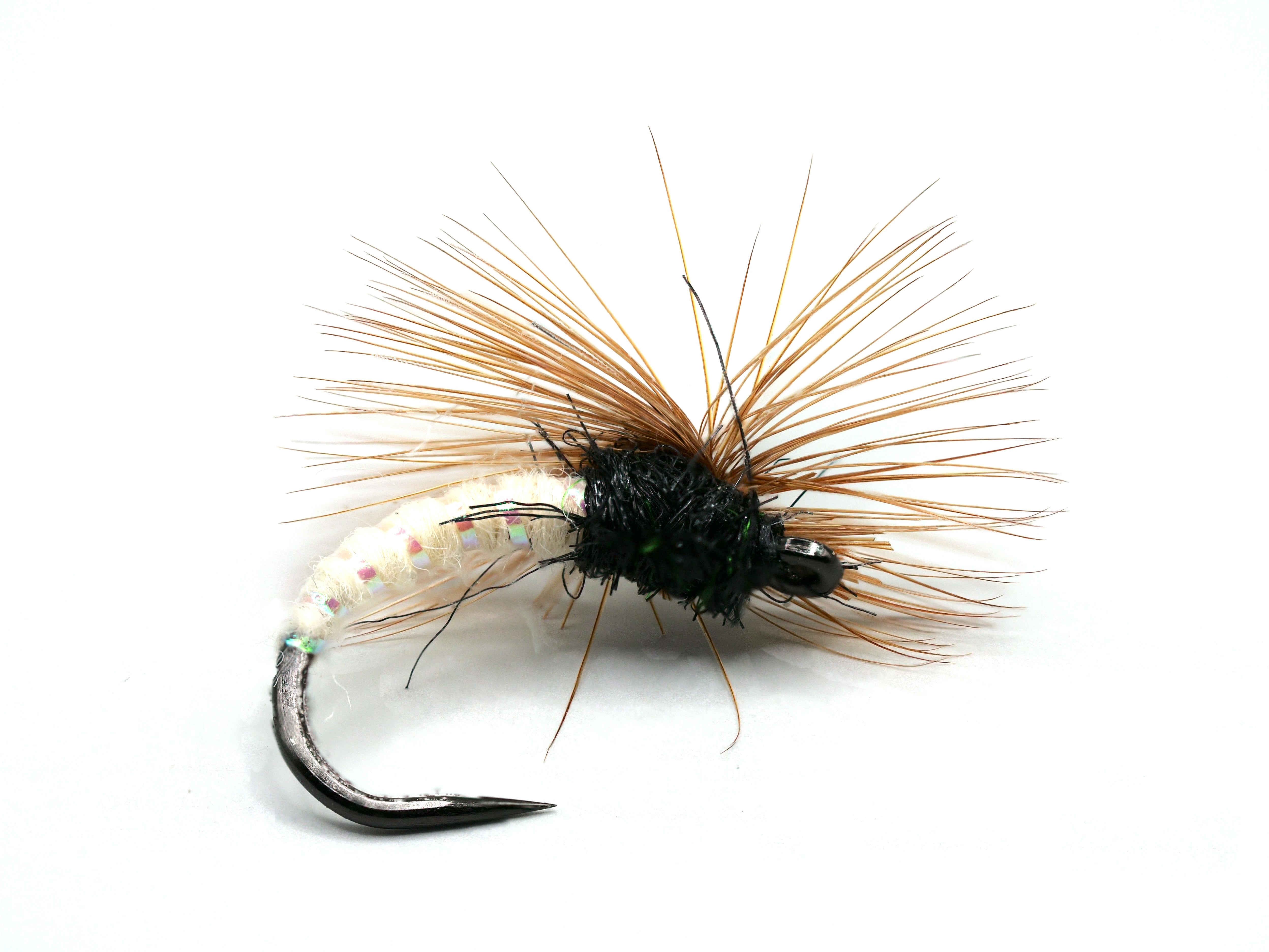 Klinkhammer Emerger Fly - Amo Orvis, Whiting Hackle (confezione da 3) - Italia Klinkhammer Emerger Fly - Amo Orvis, Whiting Hackle (confezione da 3) - Italia