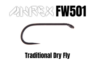 AHREX - FW501 - Traditional Dry Fly Hook – Feathersmith Limited