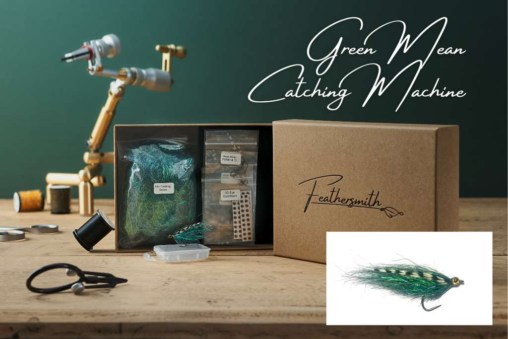 Feathersmith - Green Mean Catching Machine - Fly Tying Kit ...