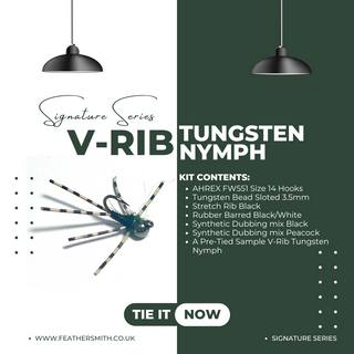 V-Rib Tungsten Nymph - Signature Series Fly Tying Kit